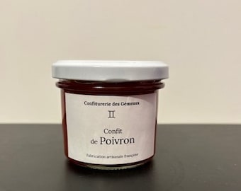 Préparation sucrée de légume - POIVRON & Graines de moutarde