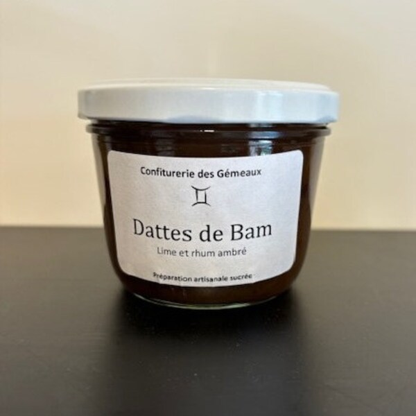 Confiture de dattes  - Origine France