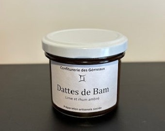 Confiture de dattes - Origine France