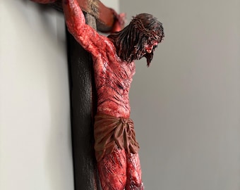 鉄の十字架　溶接　抽象的なイエスキリスト像　アイアン　モダニズム　キュビズム il_340x270.7428754095_jx3m.jpg