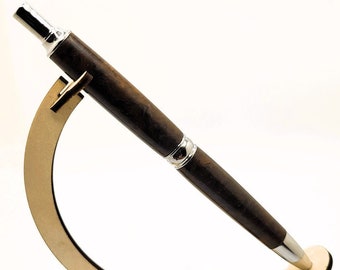 Click Rollerball in Black/Orange Resin