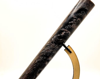 Black/Orange/White pen blank .75"x.6.5" -A