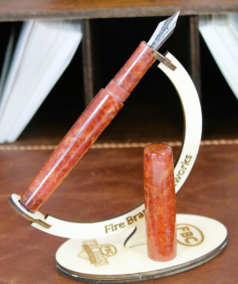 Handmade Fountain Pen – "L'ora del Caffè" BFP26 bild 2