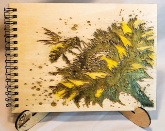Photo Album - Bee and Sunflower