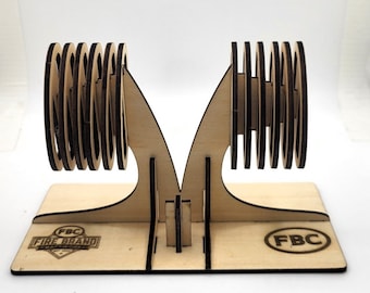 Dual Watch Stand with ring post