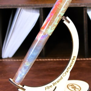 Handmade Fountain Pen – "Cosmica Nebulosa" BFP37 immagine 3