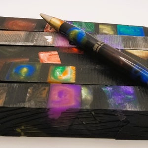 Multi Resin Blocks pen blank .75&quot;x.75&quot;x6&quot; -E