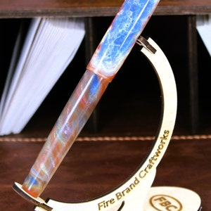 Handmade Fountain Pen – "Cosmica Nebulosa" BFP37 immagine 4