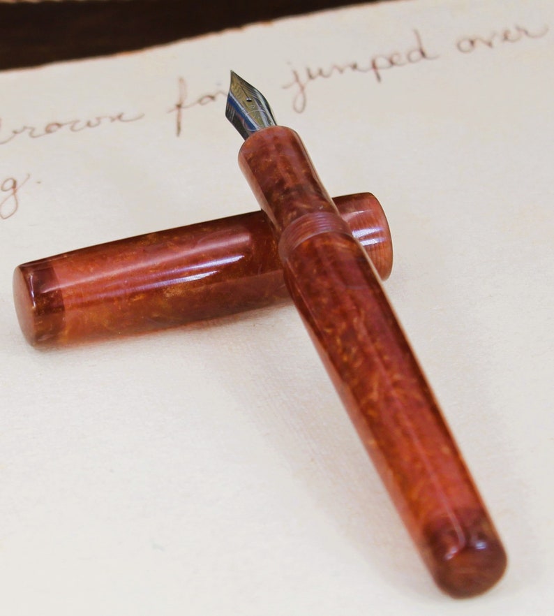 Handmade Fountain Pen – "L'ora del Caffè" BFP26 bild 1