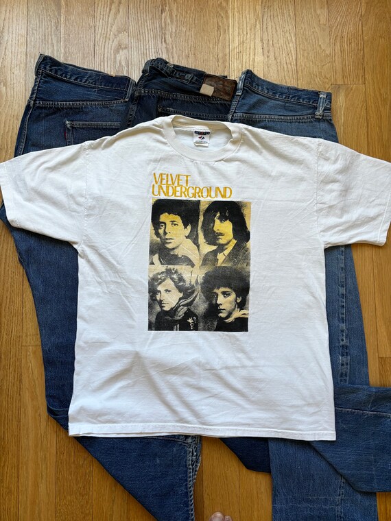 Vintage 90s Velvet Underground Punk Rock  Lou Ree… - image 1