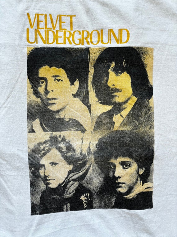 Vintage 90s Velvet Underground Punk Rock  Lou Ree… - image 2