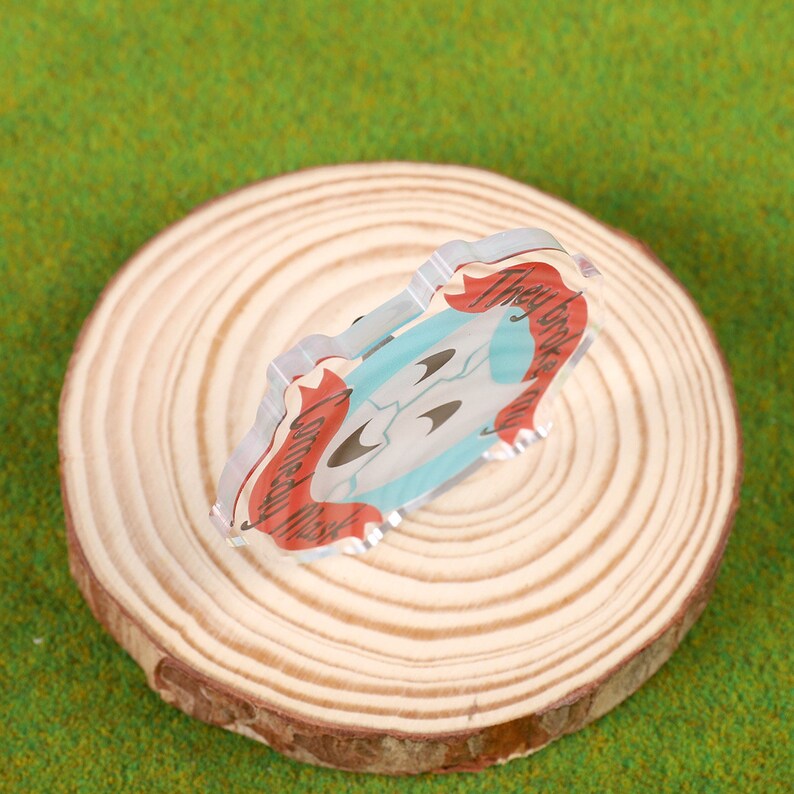 The Amazing Digital Circus Gangle Acrylic Pin, TADC Fan Accessory - Etsy