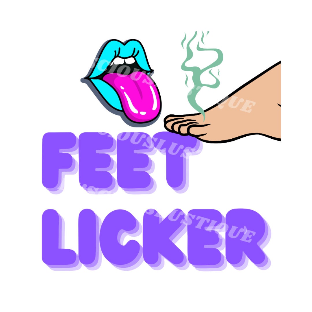 Feet Licker - Bumper Sticker - Etsy