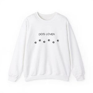 Dog Lover - Unisex Heavy Blend™ Crewneck Sweatshirt - White