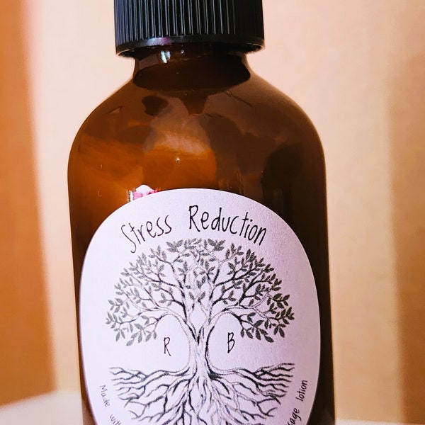 Stress Reduction Massage Lotion