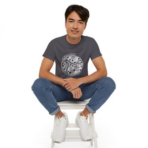 Horolog T-Shirt - Omega Uhrwerk - Word (Alone) Grafik Bild 5