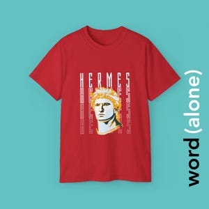 Hermes Greek God T-Shirt - Word (alone) Graphical Tees