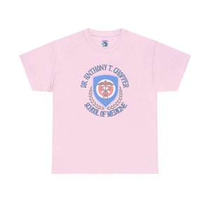 Dr. Anthony T. Chopper School of Medicine Unisex Heavy Cotton Tee (One Piece Tony Tony Chopper inspired)