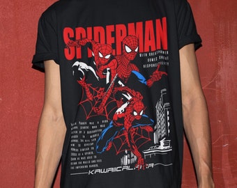 Unisex Spiderman T-Shirt, Spider-Man Shirt, Superhero Shirt, Spiderman Lover Shirt, Retro Family Spider Shirt
