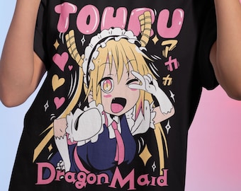 Tohru T-shirt Kobayashi-san Chi No Maid Dragon Girl Waifu