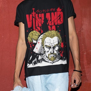 Unisex Thorfinn zoon van Thors anime T-shirt, manga Viking Saga shirt