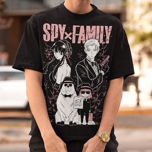 Anime Family T-shirt Unisex, Family Gift, Anime Manga Shirt, Anime Shirt, Graphic Anime Tee, Manga Shirt, Japan