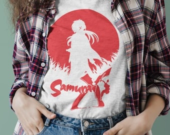 Unisex Custom Samurai kenshin fan Unisex Jersey Short Sleeve Tee