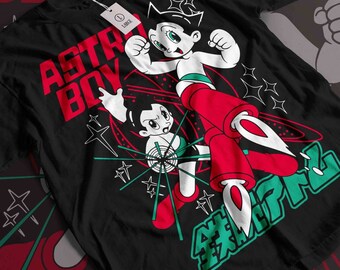 True Vintage 80s Mighty Atom Astro Boy T Shirt Raglan Osamu