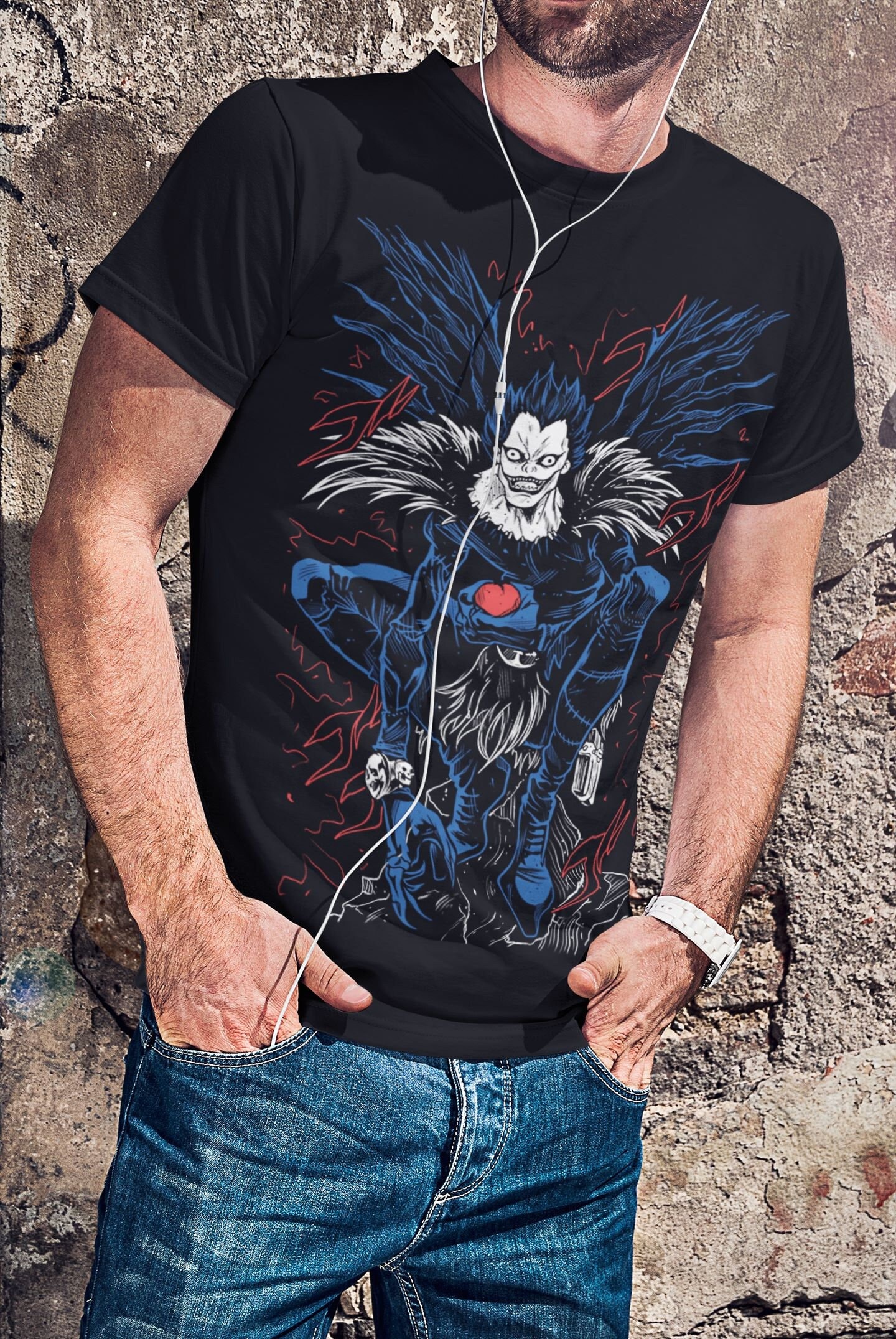 T-shirt Death Note Anime - Modèle 2022 - 100% Coton - Taille Regular - Neuf Avec étiquette