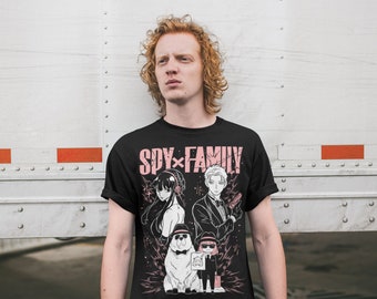 Anime Family T-shirt Unisex, Family Gift, Anime Manga Shirt, Anime