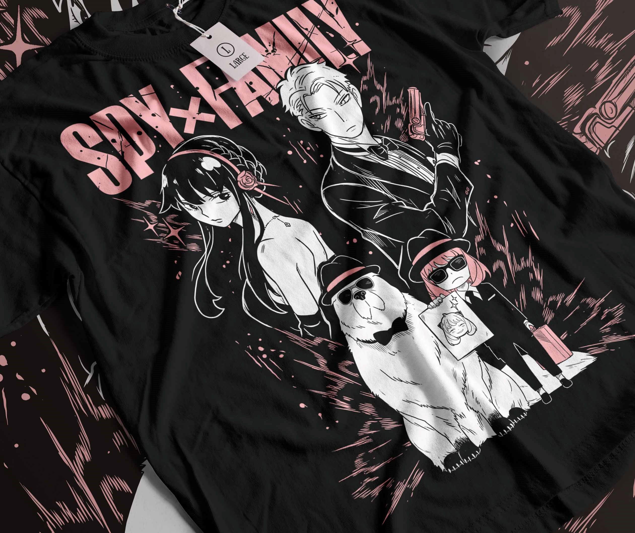 Anime Family T-shirt Unisex, Family Gift, Anime Manga Shirt, Anime