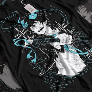 Blue Exorcist Rin Okumura T-Shirt, Men's and Women's Sizes (drsh-347)