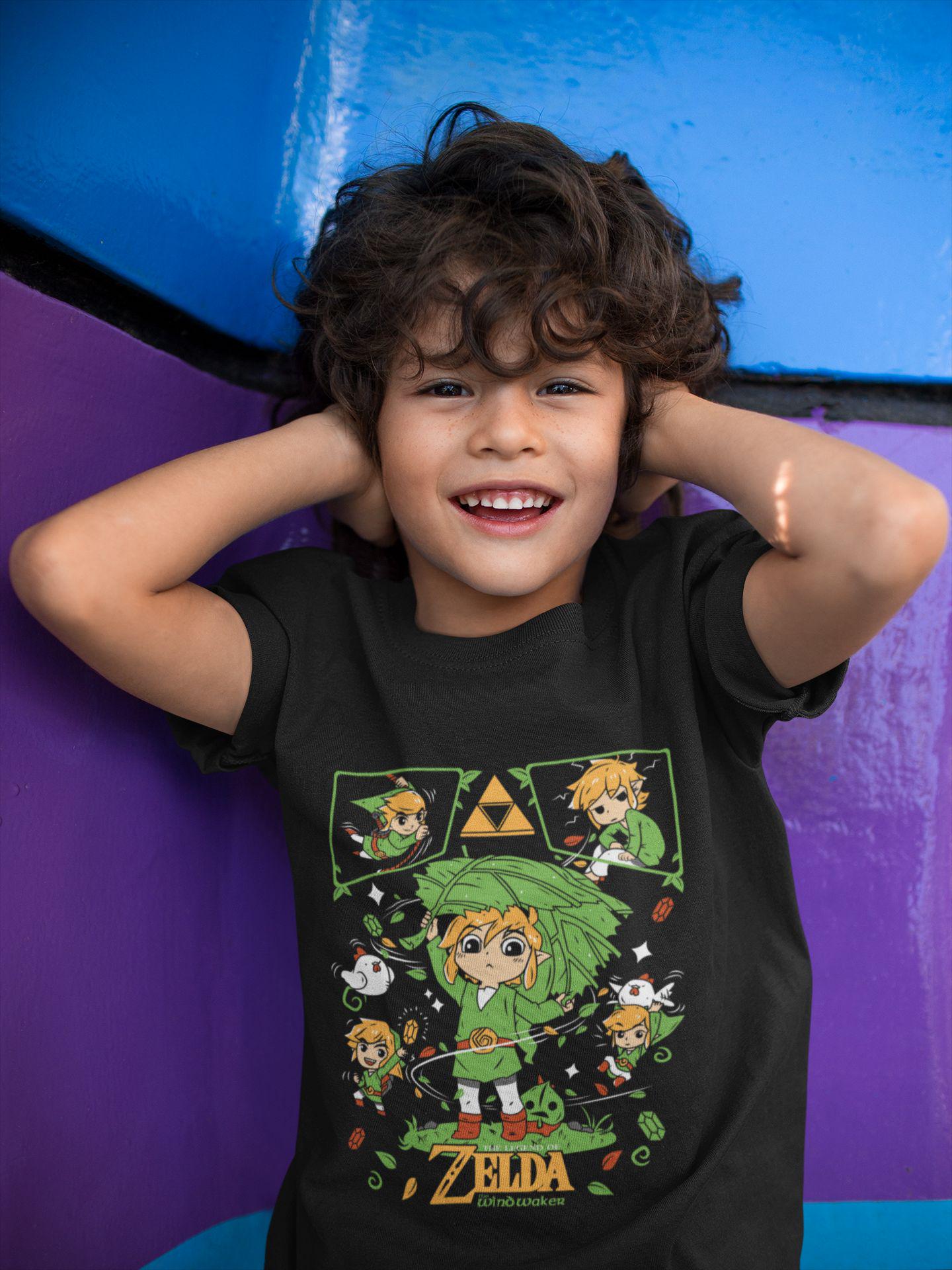 Legend of Zelda Link Shirt - Zelda Shirt- Zelda Gift- the Wind