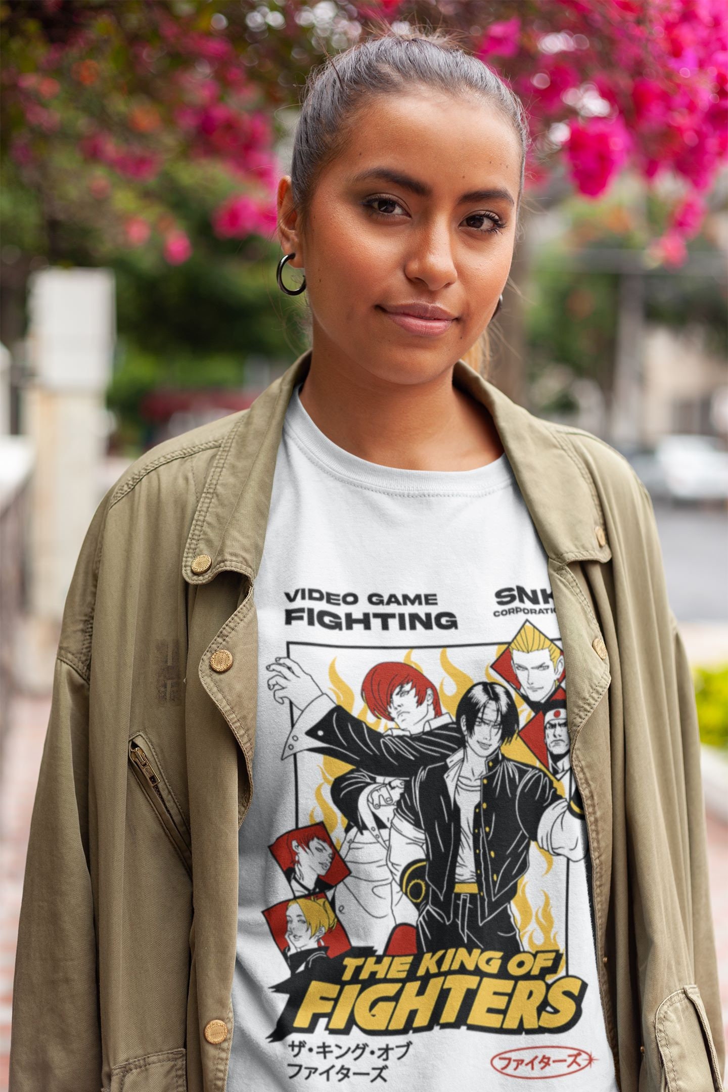 The KOF2002 Kof 2k2 Character Select Premium Unisex T-shirt
