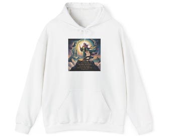 Christian Faith Hoodie: Bible Verse Religious Faith-Inspired Pullover John 316 Noone is More Hated