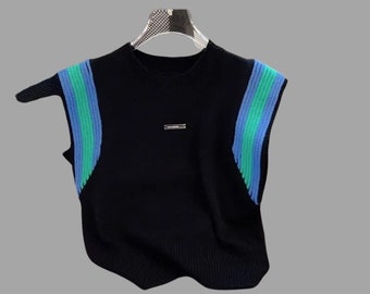 Handcrafted Knitted Vest: Elevate Your Summer Style , Sweater Collection for Women