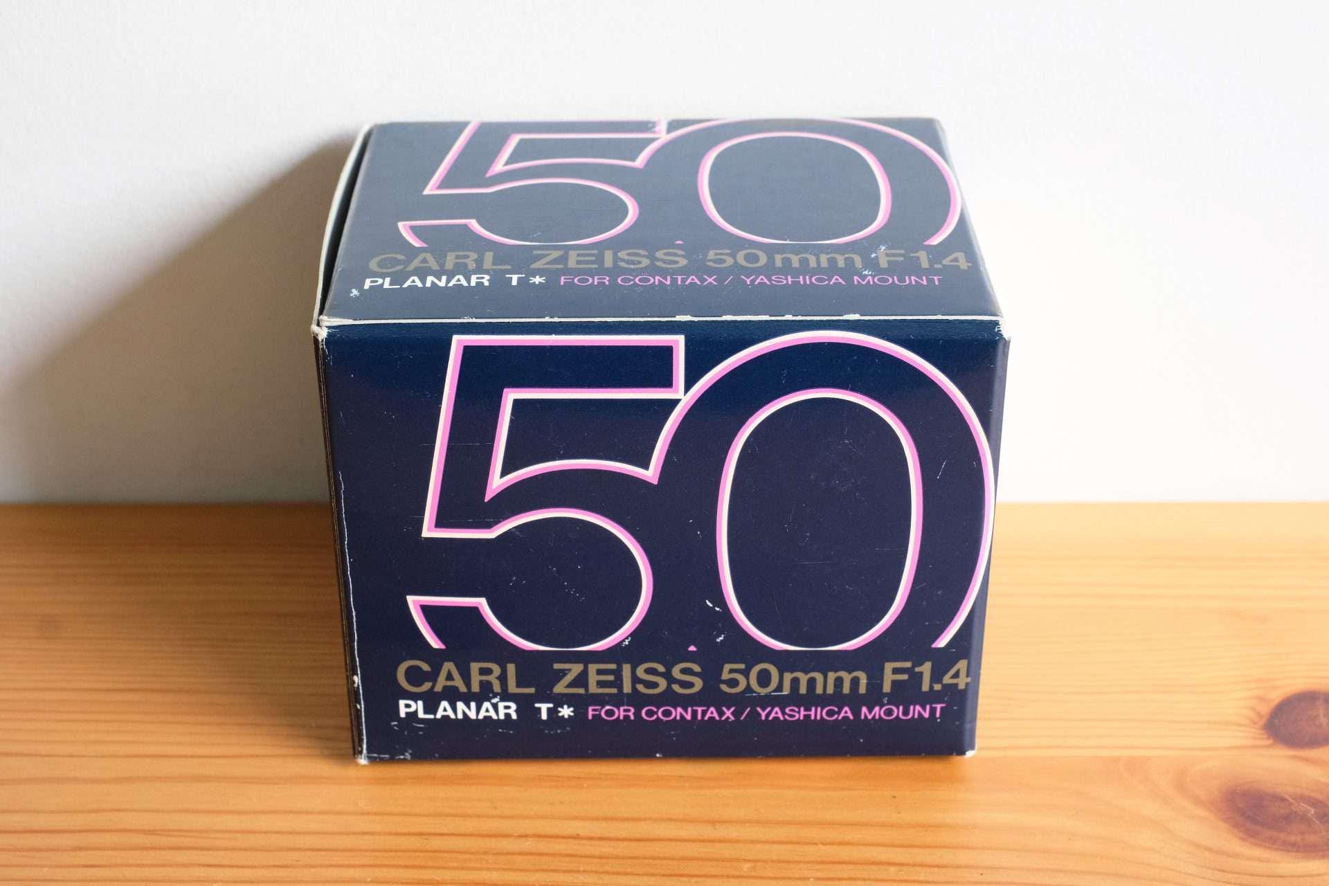 Contax Carl Zeiss Planar 50mm F/1.4 MMJ Lens - Mint & Boxed - Etsy