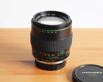 Hanimex 135mm f/2.8 Telephoto Lens - Olympus OM Mount