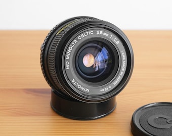 Minolta Celtic 28mm f/2.8 Wide Angle Lens - MD Mount