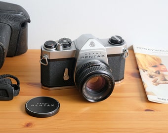 Pentax SL Film Camera & 55mm f/1.8 Takumar Lens