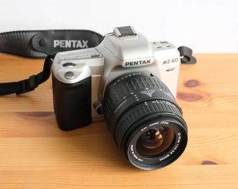 Vintage Pentax ZX-M SLR 35mm Film Camera With SMC Pentax-a 35-80mm