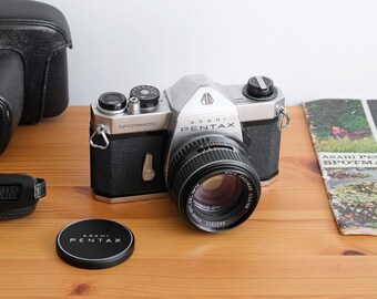 Pentax Spotmatic Film Camera & 50mm f/1.4 Lens