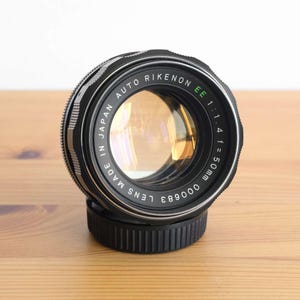 Rare Auto Rikenon 50mm f/1.4 EE Vintage Lens - M42 Mount