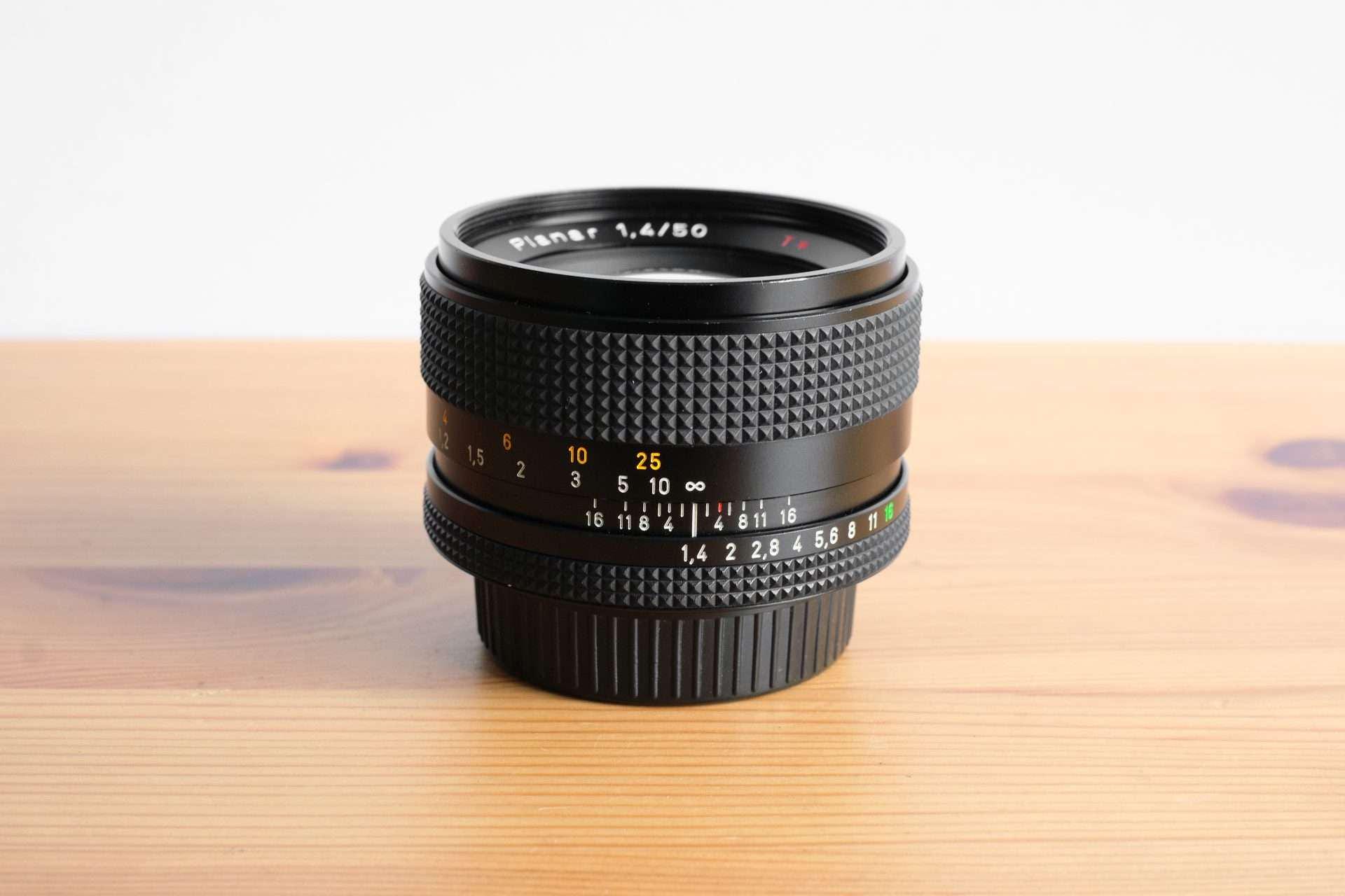 Contax Carl Zeiss Planar 50mm F/1.4 MMJ Lens - Mint & Boxed - Etsy