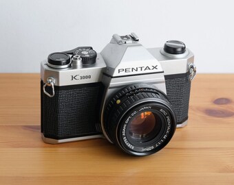 Pentax K1000 Film Camera & 50mm f/1.7 SMC Lens