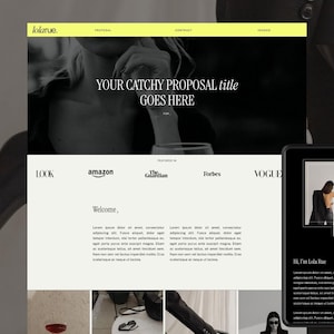 Modello di proposta di Lola Dubsado / Moduli Dubsado / Proposta Dubsado / Modello di proposta del cliente Dubsado / Modello Dubsado