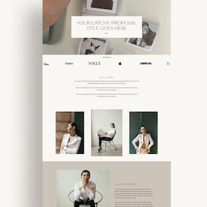 Sophia Dubsado Proposal Template |  Dubsado Forms | Dubsado Proposal | Dubsado Client Proposal Template | Dubsado Template
