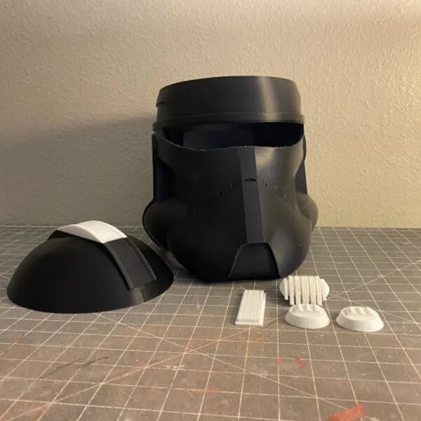 Phase 2 BARC Clone Trooper Helmet Pieces