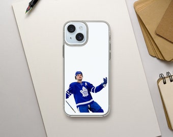 Auston Mathews, NHL, Hockey Clear Phone Case