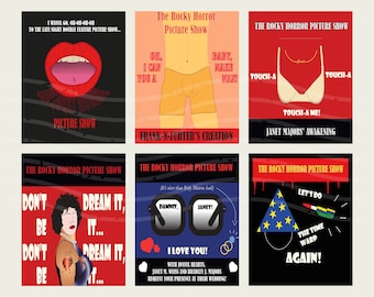 Poster print digital art Download Rocky Horror Picture Show Musical Movie Tim Curry Room Wall Decor